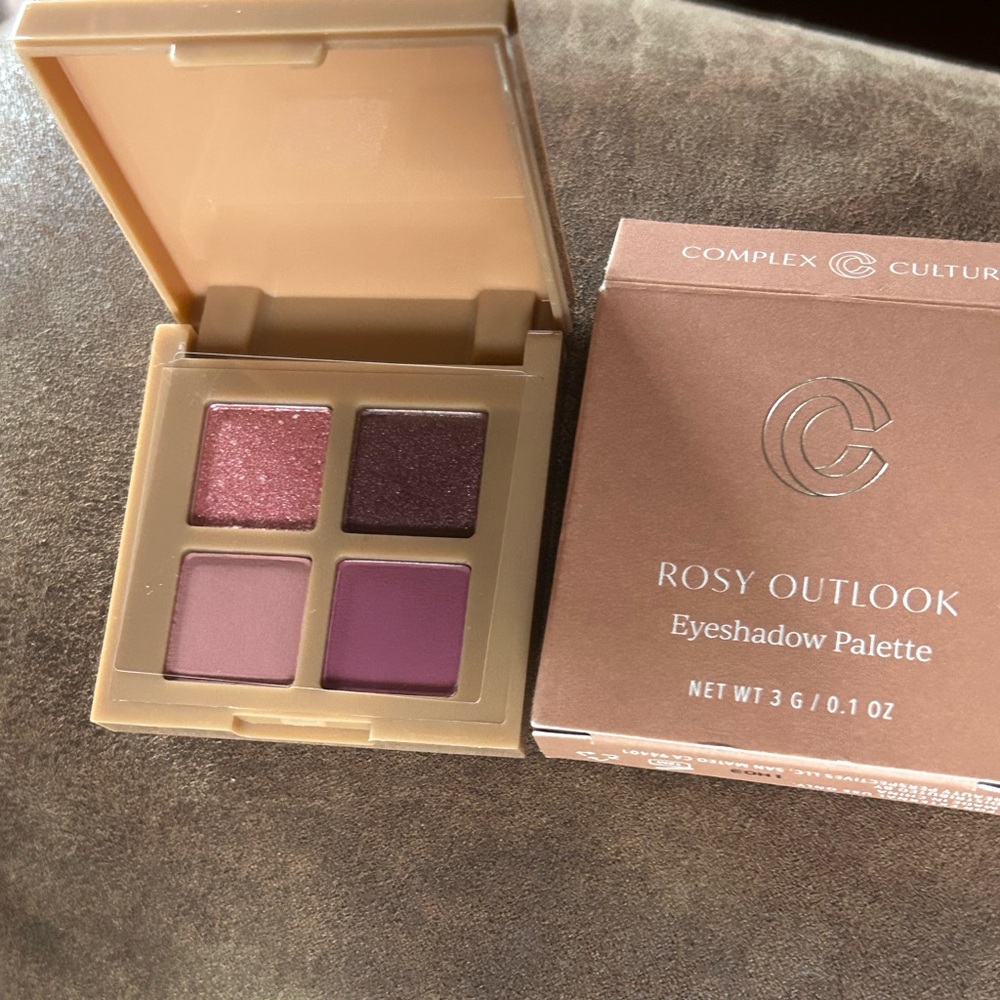 Complex Culture Rosy Outlook Eyeshadow Palette NIB